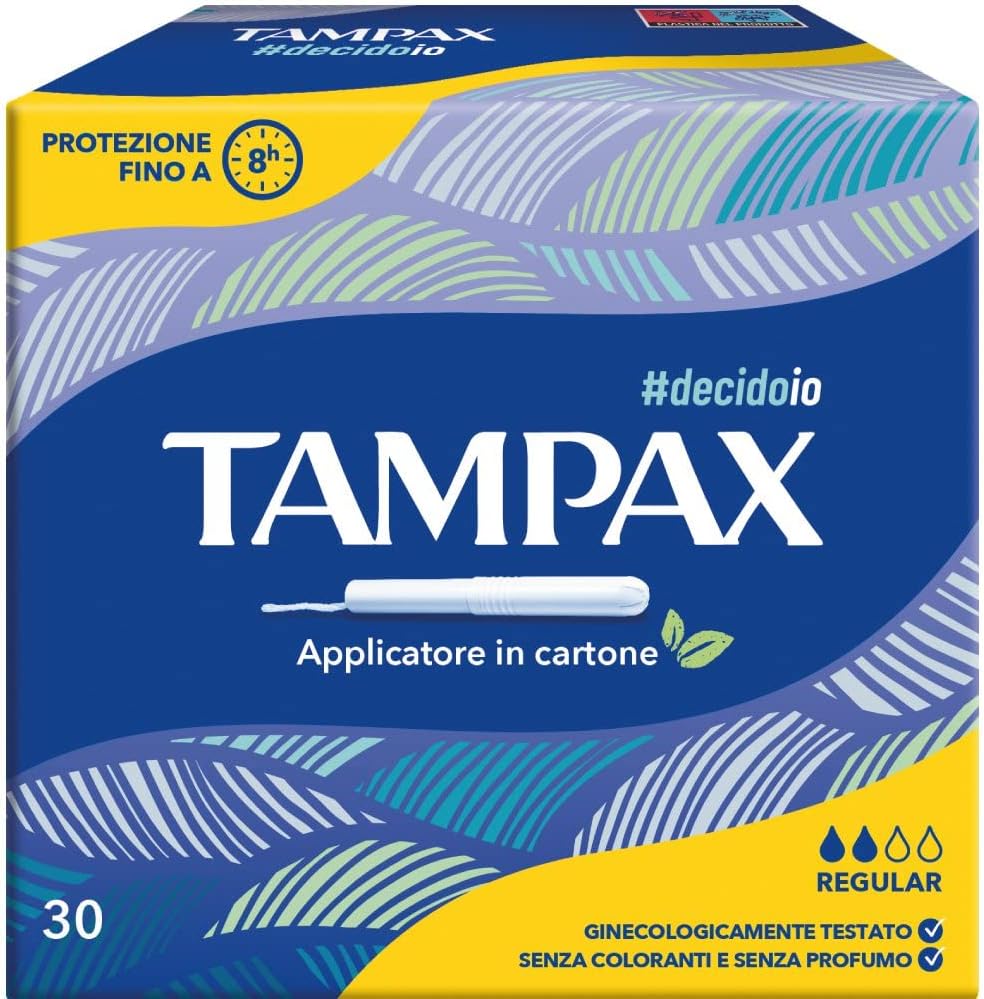 Tampax Blue Regular Assorbente Interno 30 Pezzi