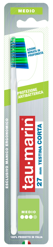 Tau-Marin - Spazzolino Professional 27 Medio con Antibatterico