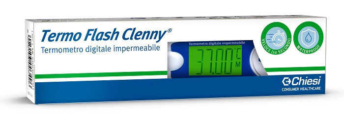 Termo Flash Clenny - Termometro Digitale Impermeabile - 1 Pezzo