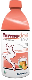Termodren Evo Tè Pesca - Integratore Drenante - 500 ml