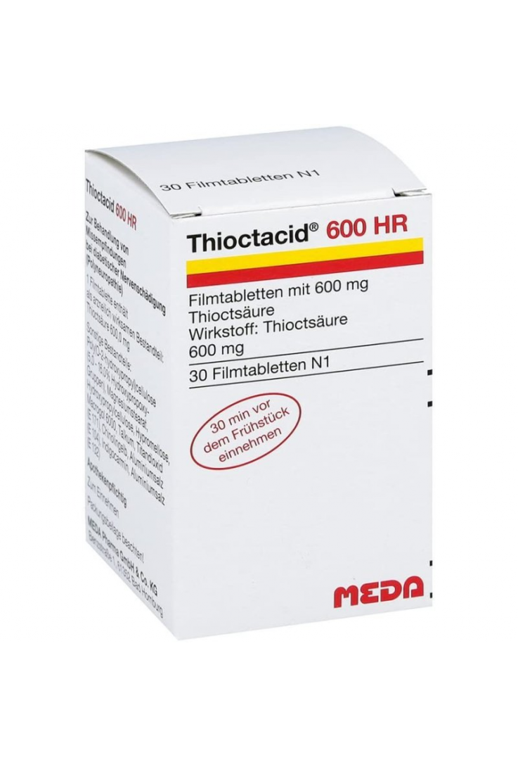 Thioctacid - Integratore Depurativo - 30 Compresse