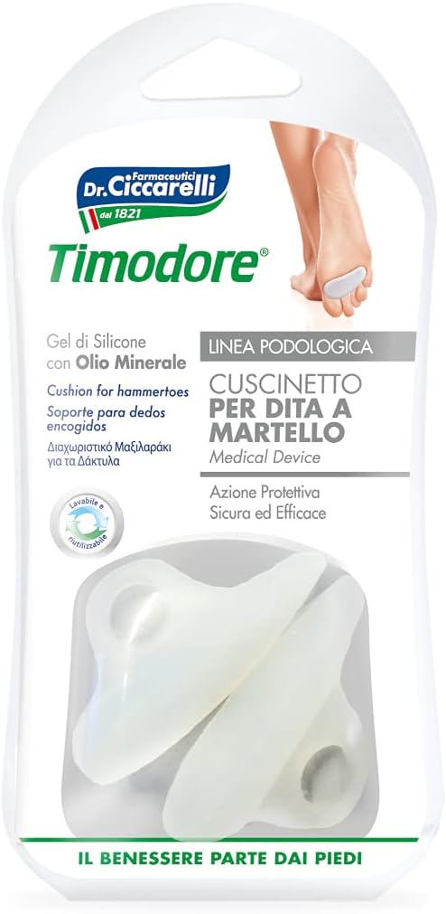 Timodore Cuscinetto per Dita a Martello 2 Pezzi