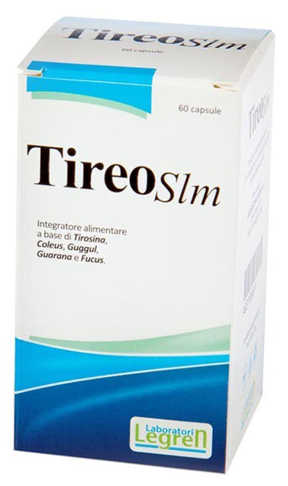 Tireo Slm - Integratore per la Tiroide - 60 Capsule