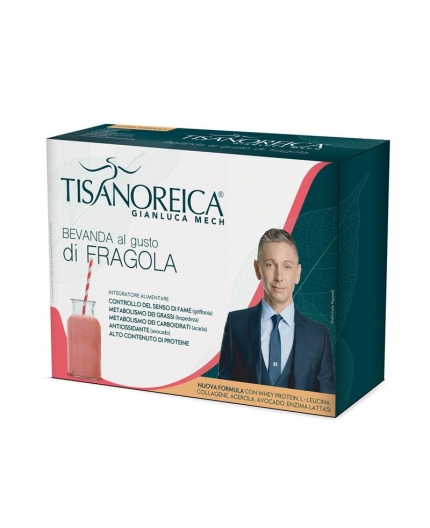 Tisanoreica Bevanda Gusto Fragola 4 Porzioni