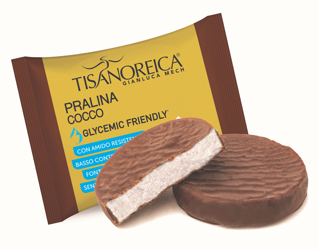 Tisanoreica Pralina Cocco Glicemy Friendly 9 g
