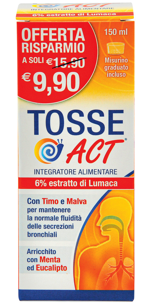 Tosse Act Sciroppo per la Gola 150 ml