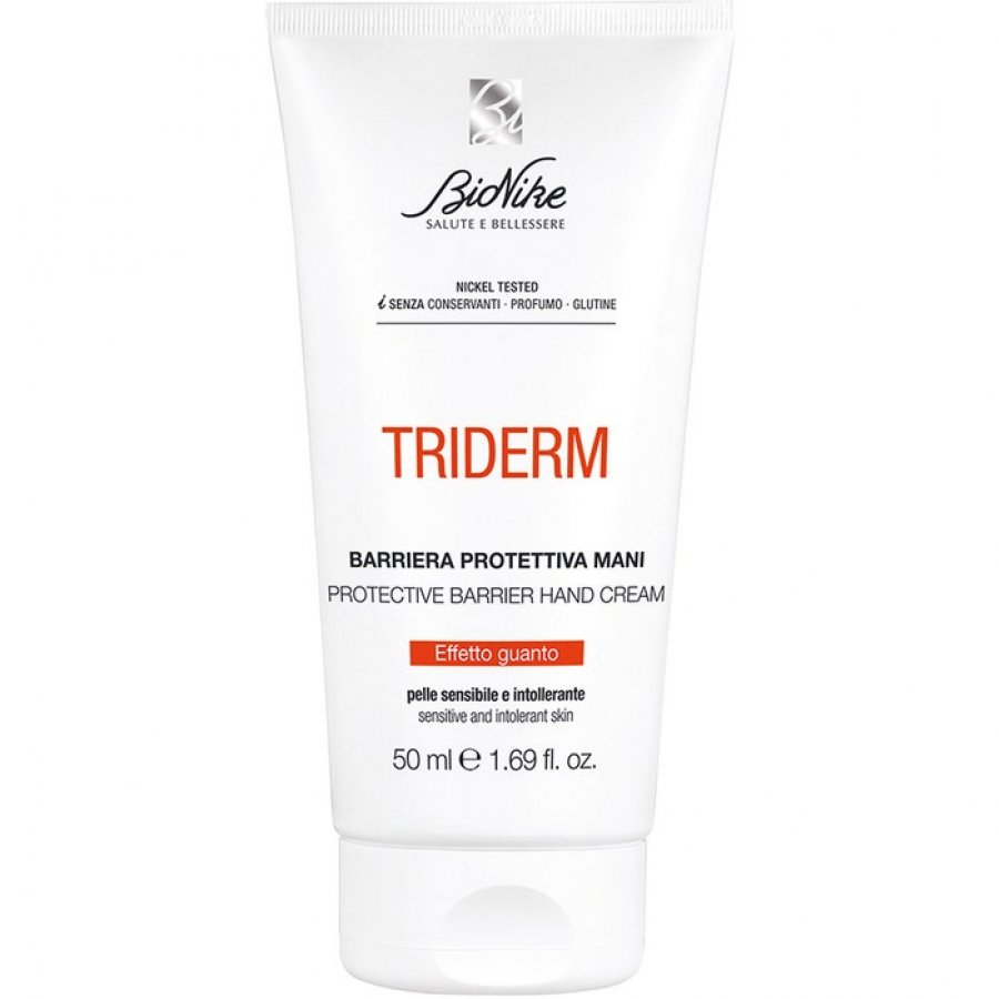 BioNike Triderm - Crema Barriera Protettiva Mani - 50 ml