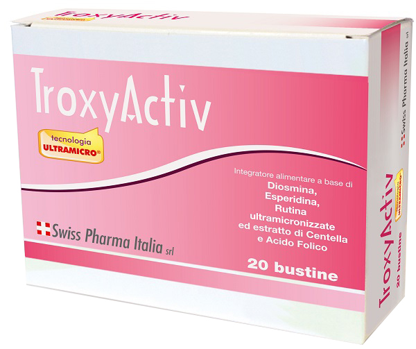 Troxyactiv Integratore per la Circolazione 20 Bustine