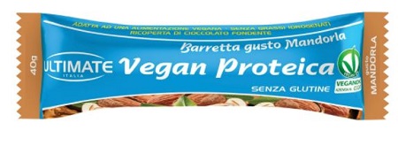 Ultimate Barretta Vegana Proteica Mandorla 40 g