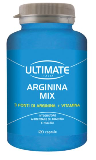 Ultimate Arginina Mix - Integratore per il Metabolismo Energetico - 120 Compresse