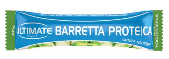 Ultimate Barretta Proteica Gusto Mela e Yogurt 40 g