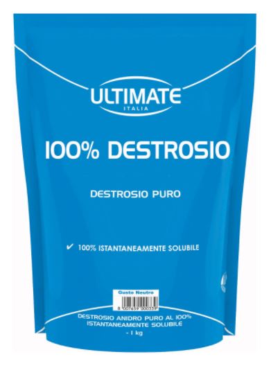 Ultimate 100% Destrosio Puro - Soluzione per Bevanda Energetica - 1 kg