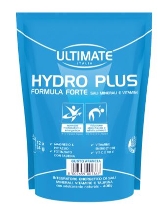 Ultimate Hydro Plus - Integratore Salino per il Metabolismo Energetico Gusto Arancia - 420 g