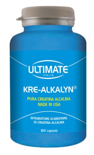 Ultimate Kre Alkalyne - Integratore per Massa Muscolare - 120 Capsule