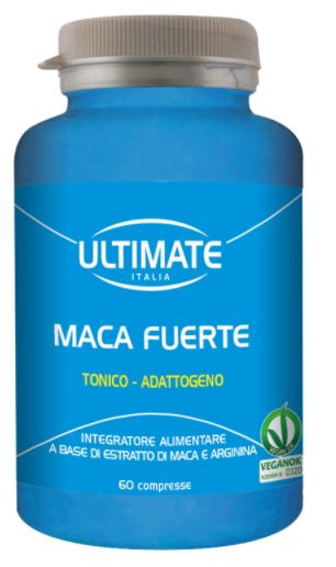 Ultimate Maca Fuerte - Integratore Tonico per Stanchezza Fisica e Mentale - 60 Compresse