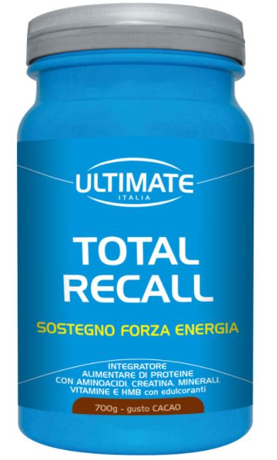Ultimate Total Recall - Integratore Energetico Gusto Cacao - 700 g