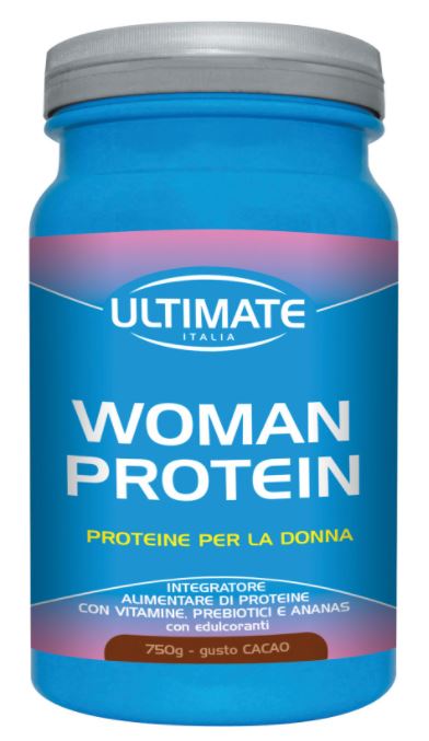 Ultimate Woman Protein - Integratore Proteico per Donne Gusto Cacao - 750 g