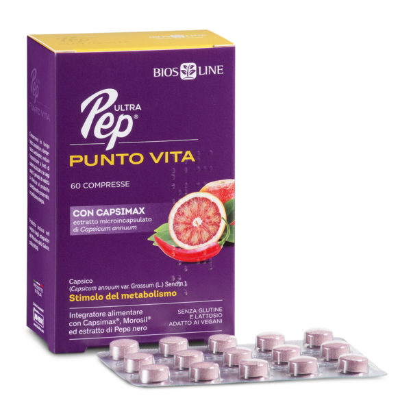 Ultra Pep Punto Vita - Integratore per il Controllo e la Perdita di Peso - 60 Compresse