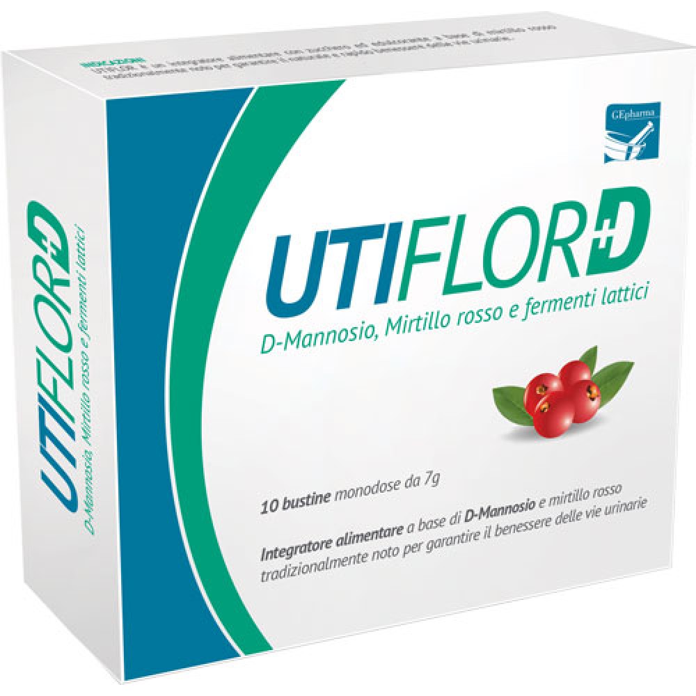 Utiflor D Integratore per Vie Urinarie 10 Bustine