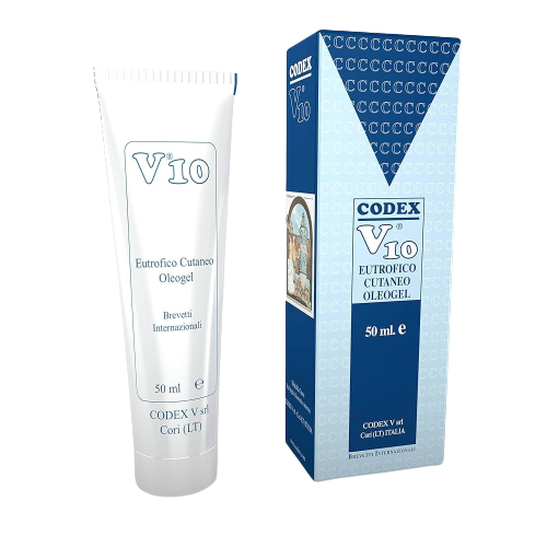 V10 Oleogel Eutrofico Cutaneo per Smagliature 50 ml