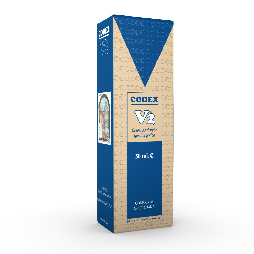 V2 Crema Viso Antirughe Ipoallergenica 50 ml