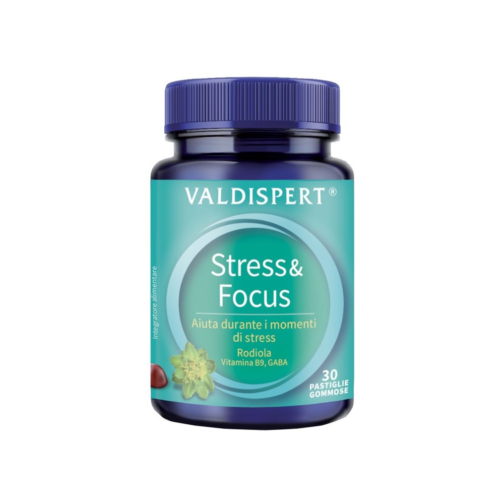 VALDISPERT STRESS&FOCUS 30 PASTIGLIE GOMMOSE