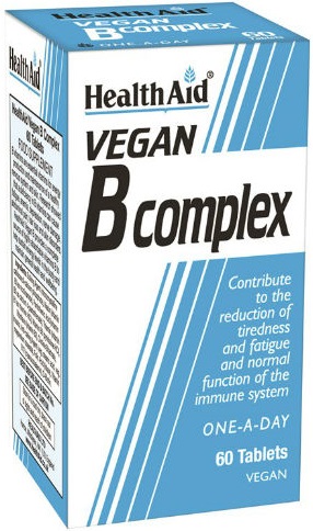 Vegan B Complex Integratore Stanchezza Fisica e Affaticamento 60 Compresse