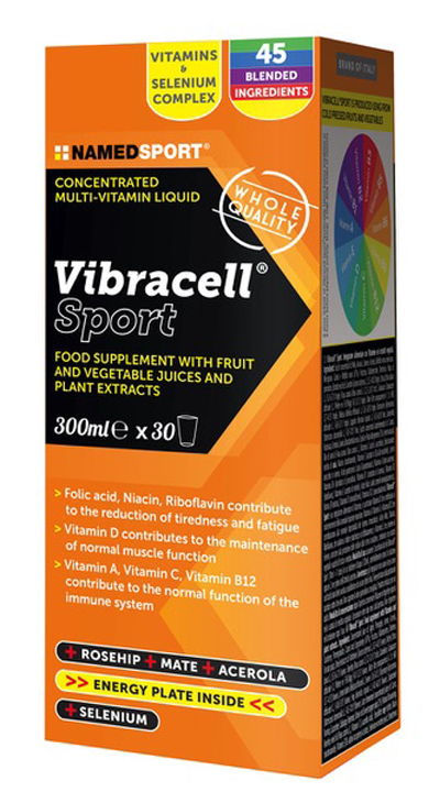 Named Sport Vibracell Sport Integratore Multivitaminico 300 ml