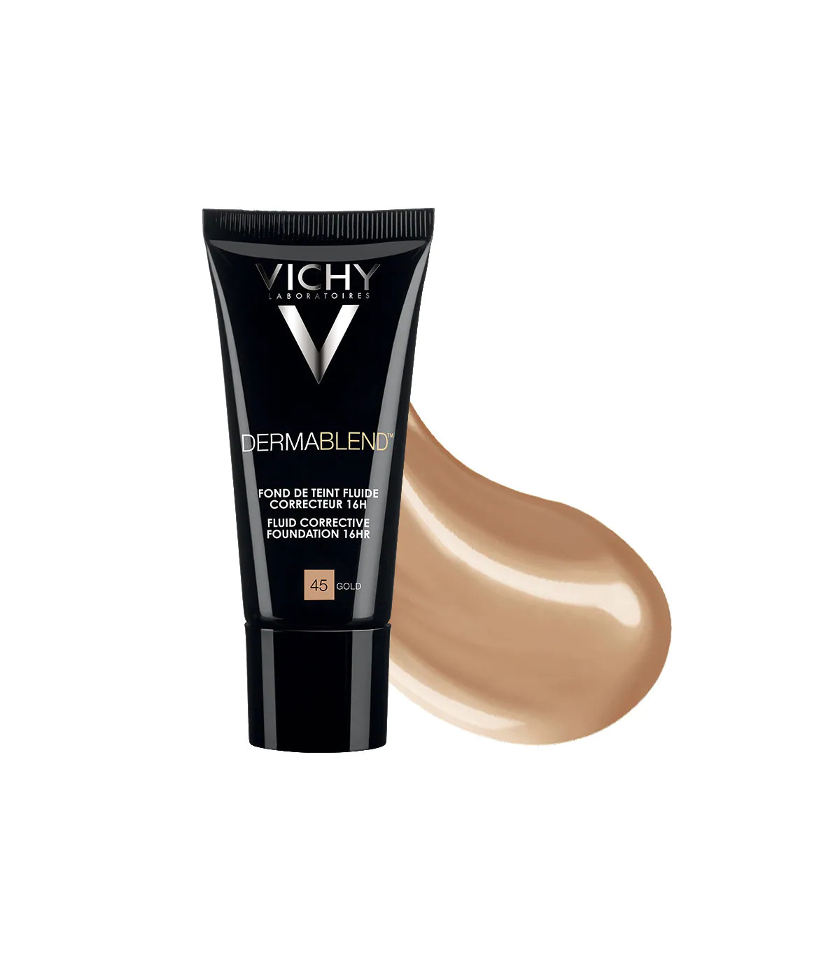 Vichy Dermablend Fondotinta Correttore Fluido - Colore N.45 Gold - 30 ml