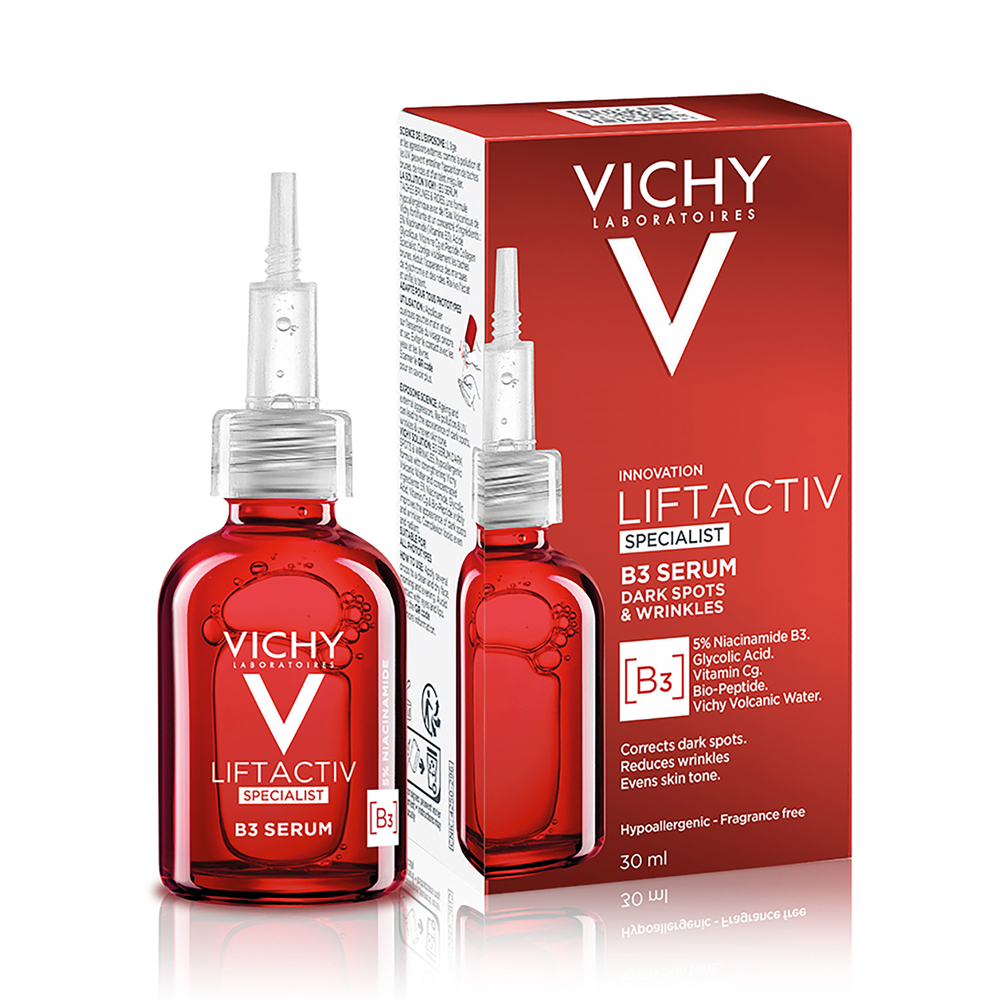 Vichy Liftactiv Specialist B3 Dark Spot - Siero Viso Anti-Macchie e Anti-Rughe con Vitamina B3 - 30 ml