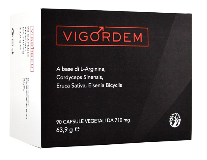 Vigordem Integratore Disfunzione Erettile 90 Capsule