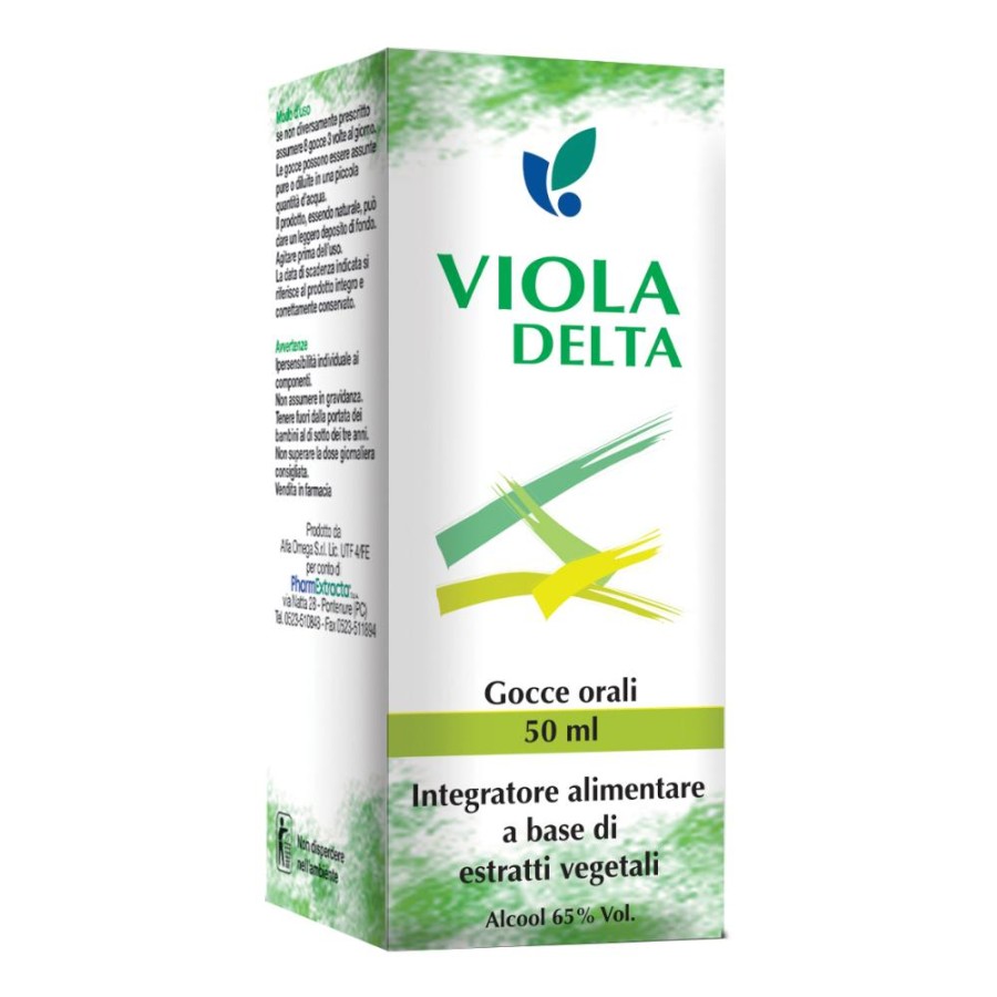 Viola Delta Soluzione Idroalcolica - Integratore per Disturbi Vescicali - 50 ml
