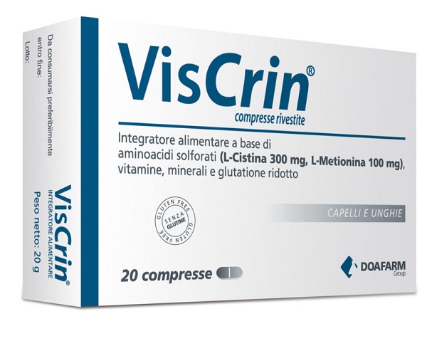 Viscrin - Integratore di Aminoacidi Solforati - 20 Compresse