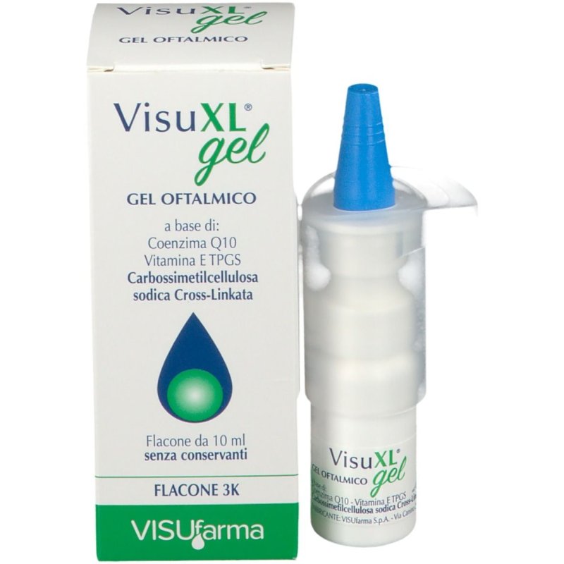 visufarma spa visuxl gel - gel oftalmico lubrificante antiossidante - 10 ml