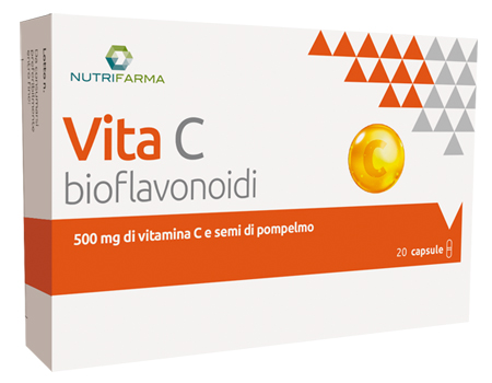 Vita C Bioflavonoidi Integratore Sistema Immunitario 20 Capsule