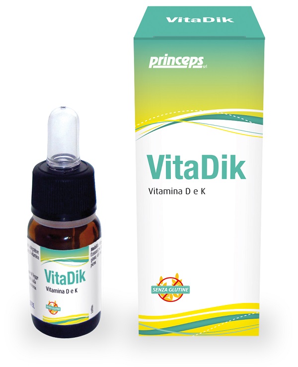 Vitadik Integratore Vitamina D e K Gocce 10 ml