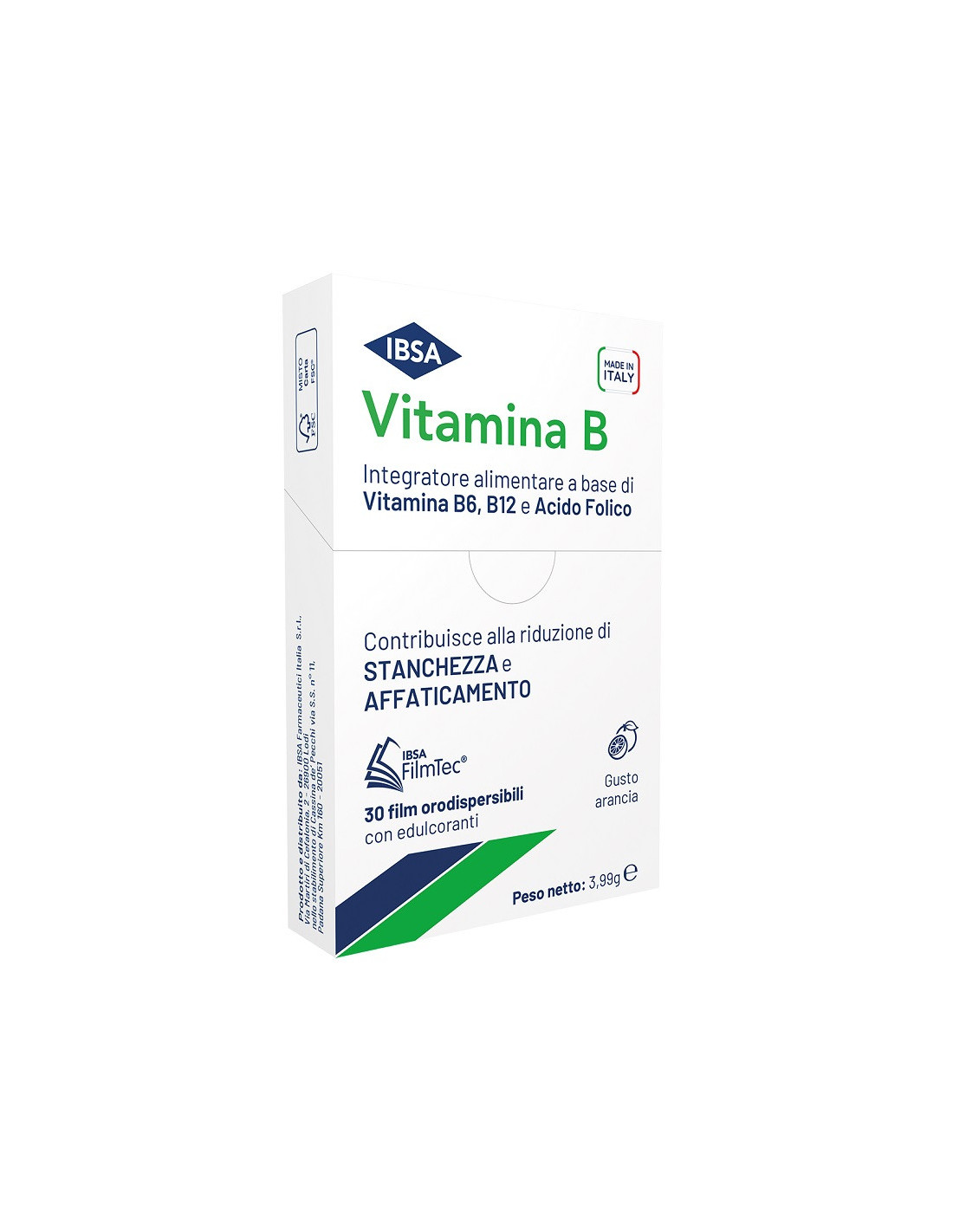 Vitamina B Ibsa - Integratore 30 Film Orali