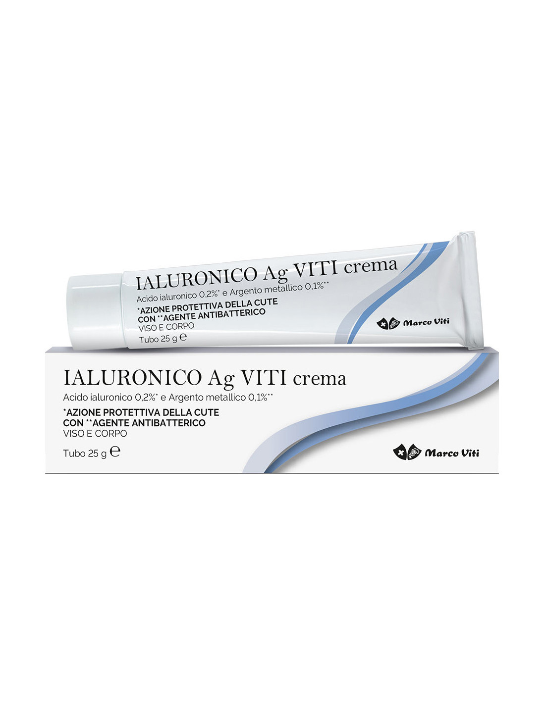 Ialuronico AG Viti - Crema Viso e Corpo Protettiva - 25 g