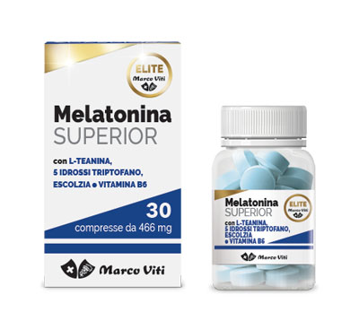 Melatonina Superior - Integratore per Favorire il Sonno - 30 Compresse