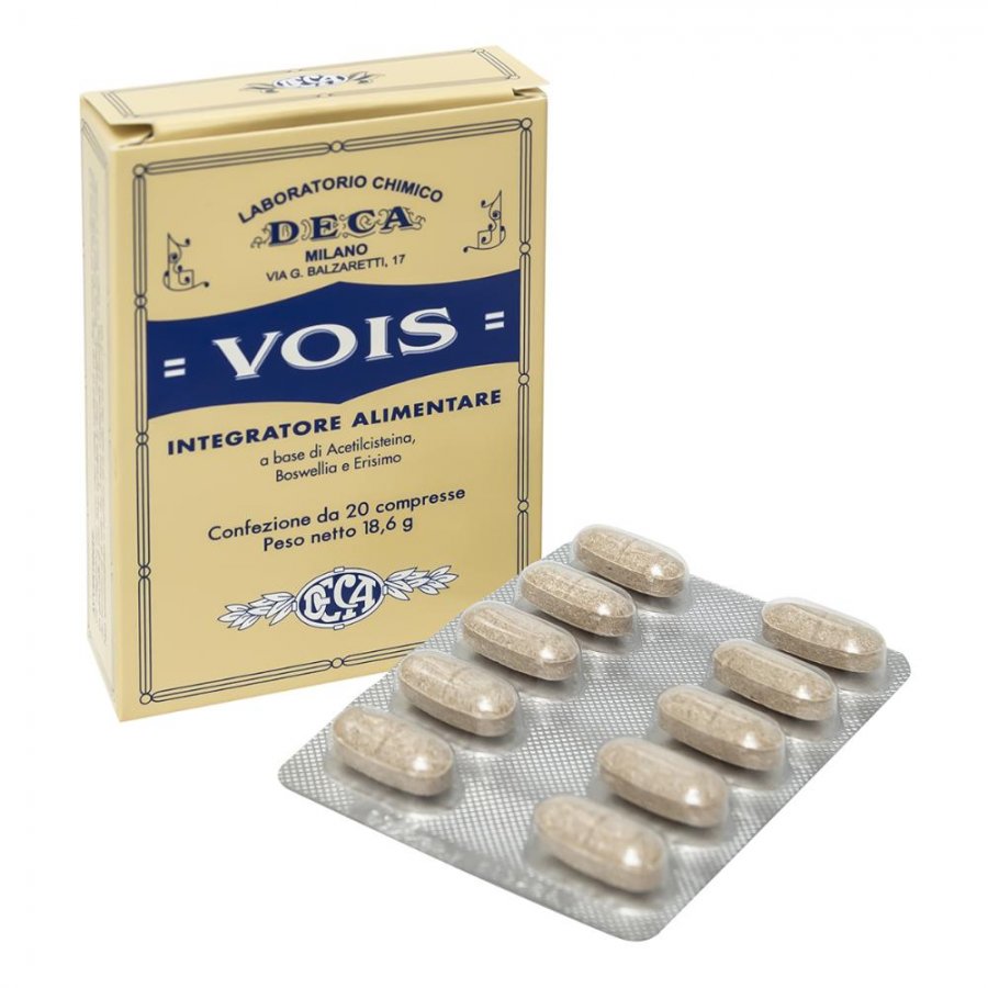 Vois Integratore per Prime Vie Respiratorie 20 Compresse