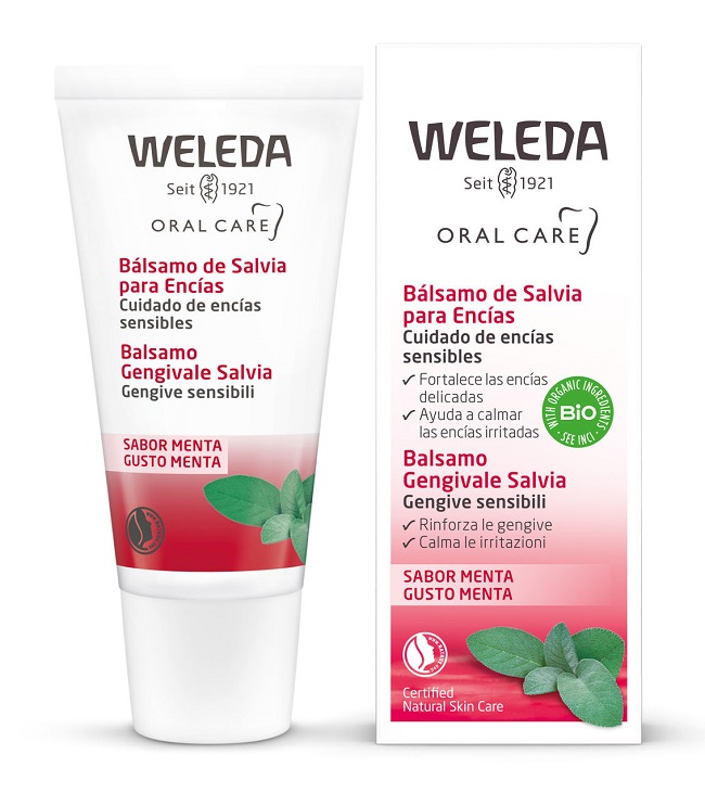 Weleda - Balsamo Gengivale Lenitivo Rinfrescante alla Salvia - 30 ml