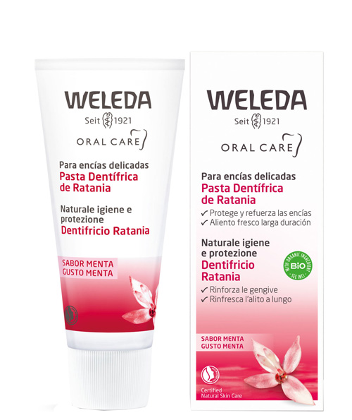 Weleda - Dentifricio Ratania Gusto Menta - 75 ml