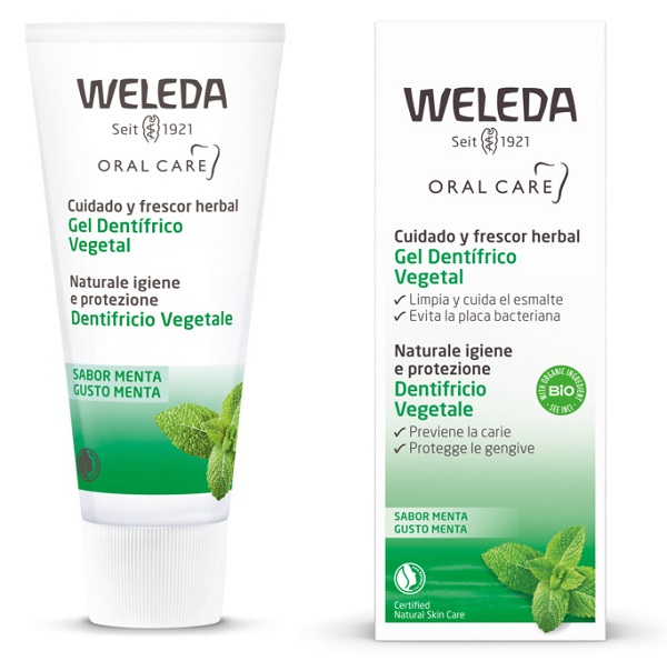 Weleda - Dentifricio Vegetale Gusto Menta - 75 ml