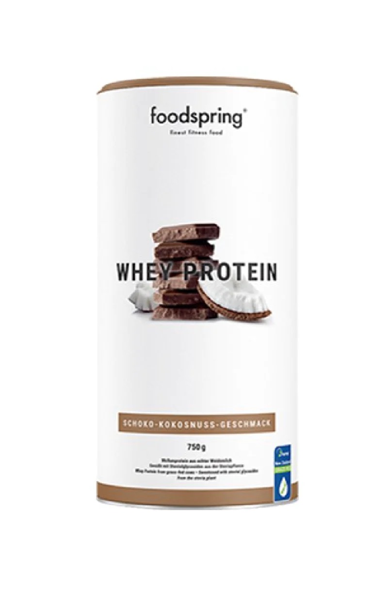 Whey Protein per Sviluppo Muscolare Cioccolato e Cocco 750 g