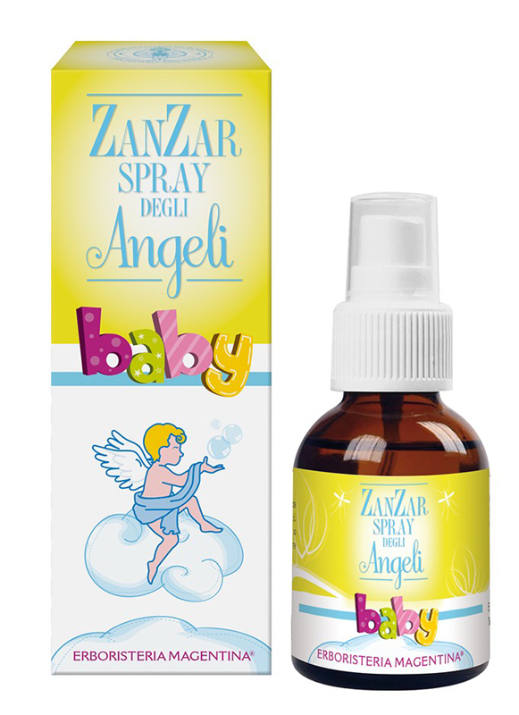 Zanzar Spray degli Angeli Baby - Emulsione Corpo Antizanzara - 50 ml