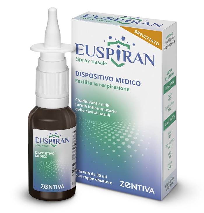 Zentiva Euspiran - Spray Nasale per il Benessere delle Vie Respiratorie - 30 ml