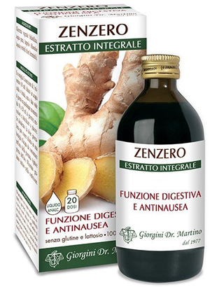 Zenzero Estratto Integrale - Integratore per la Digestione - 200 ml