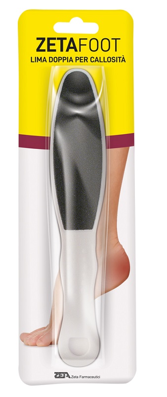 ZetaFoot Lima Doppia per Calli e Duroni 1 Pezzo