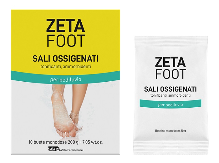 ZetaFoot Sali Ossigenati per Pediluvio 10 Buste