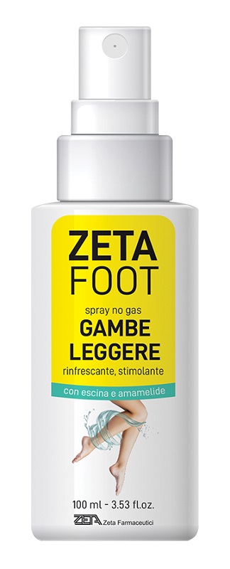 ZetaFoot Spray Gambe Leggere Rinfrescante 100 ml